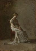 Thomas Eakins Retrospection oil painting artist